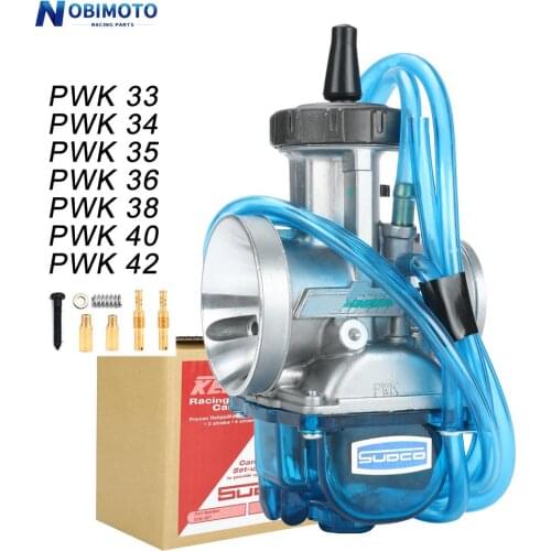 Universal Motorcycle Carburetor PWK 33 34 35 36 38 40 42mm Carburettor For Keihin 250cc-650cc Engine Motocross ATV Dirt Bike
