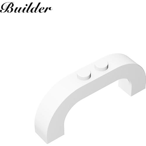 Building Blocks 6183 Brick Arch 1x6x2 Raised Brick DIY Parts 10PCS Compatible All Brands Assembles Education Children Toy
