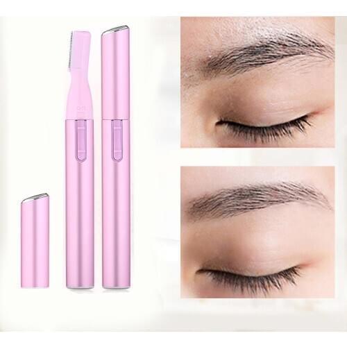 Mini Eyebrow Trimmer Make Up Tool Eye Brow Shaper Portable Facial Hair Remover Epilator for women