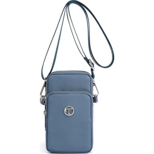 Fashion Women Messenger Bags Luxury Nylon Crossbody Bag For Girls Flap Small Sling Bag Ladies 2021 New Designer Women Arm Bag