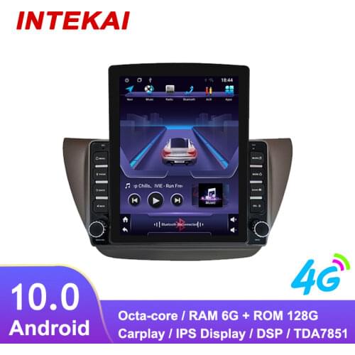 9.7" Vertical Style Tesla Screen Android 10.0 Car Radio GPS Navigation Autoradio multimedia player for MITSUBISHI LANCER IX 2006