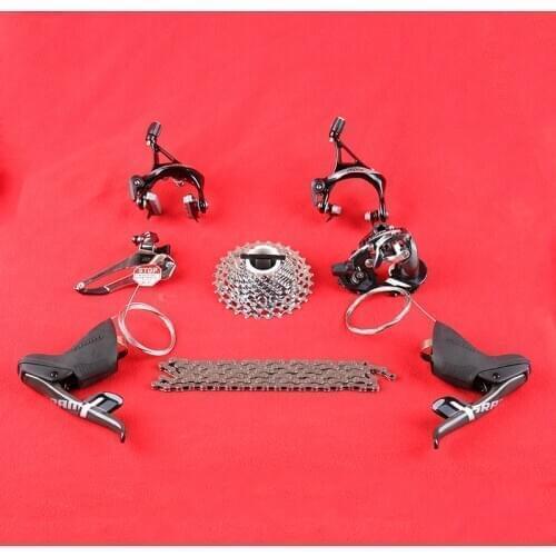 SRAM Force 22 2X11 Speed Road Bike Bicycle Part Groupset Derailleur Kit Brake Cassette 11-28T 11-32T Without Crankset
