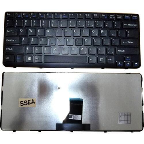SSEA New US Keyboard for SONY Vaio E14 SVE14 SVE141 laptop keyboard English