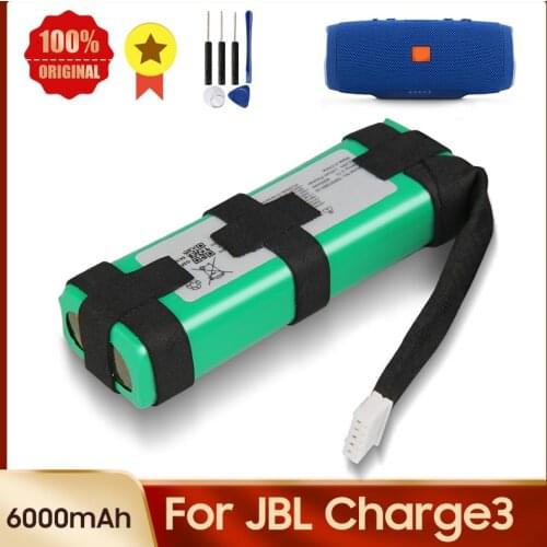 Genuine Replacement Battery GSP1029102A GSP872693 for JBL Charge3 Charge 3 Large Capacity Battery 6000mAh