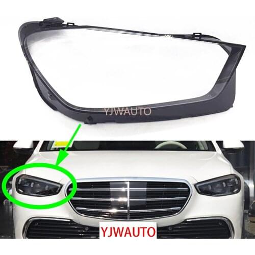 Headlight Lens for Mercedes-Benz GLE300 400 450 2020 2021 Car Headlamp Cover Replacement Auto Shell