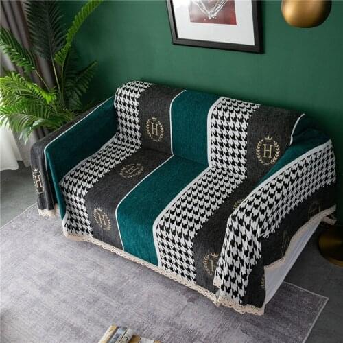 Dog Couch Covers Blanket Soft Travel Camping Cover Blanket Stripe Pattern Bedspread Bed Sheet Home Office Sofa Towel Gift