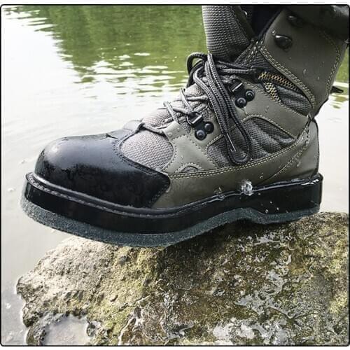 Fly Fishing Waders Wading Shoes Aqua Sneakers Rock Sports Felt Sole Boots No-slip Outdoor Hunting Water For Fish Pants Clothing