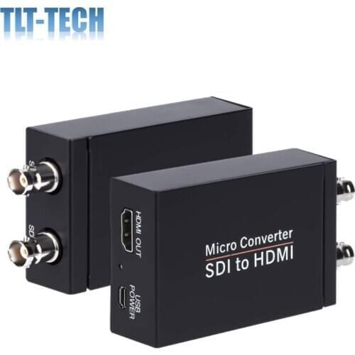 SDI to HDMI Converter SDI to HDMI Audio De-embedder Support 3G-SDI HD-SDI SD-SDI Auto Format Detection and Stereo Audio