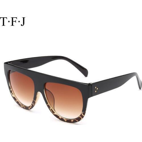 TFJ New Luxury Super Star Luxury Retro Glasses Rivets Vintage Women Men Sunglasses Cat eye Sunglasses French Brand Oculos De Sol