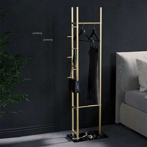 Nordic Living Room Hotel Villa Floor Coat Rack Simple Bedroom Office Study Hanger Creative Hallway Porch Bathroom Clothes Stands