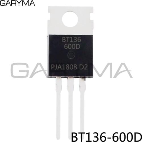 10pcs BT136-600D BT136 Thyristor TRIAC TO-220AB
