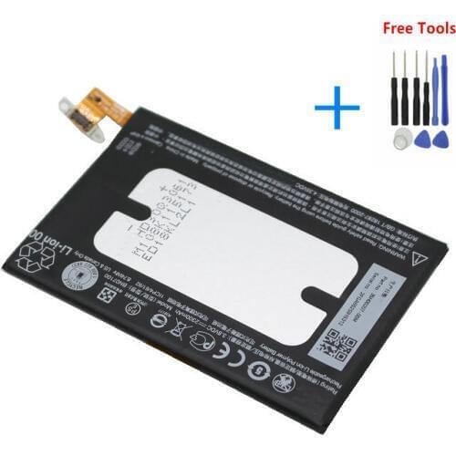 1x 2300mAh Replacement Battery For HTC One M7 801E 801S 801N 802D 802W 802T BN07100 HTL22 One J Bateria + Repair Tools Kit