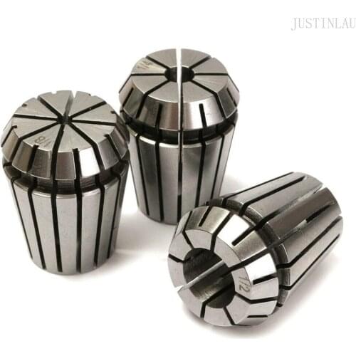 3pcs ER25 1/8 1/4 1/2 Inch Spring Collet Chuck Set for CNC Milling Lathe Tool