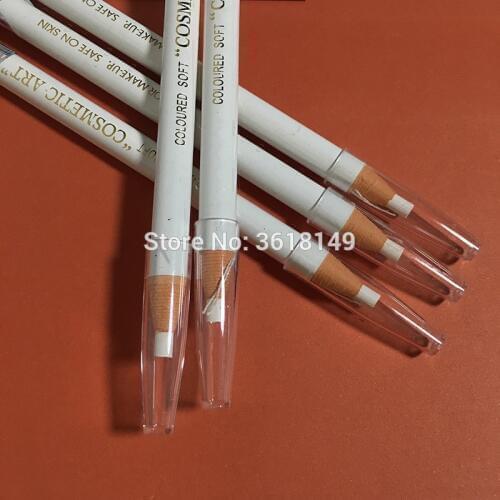 5pcs Waterproof Microblading Eyebrow Pencil Peel-off Water-Resistant 1818 White Eyebrow Pencil