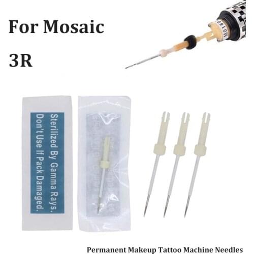 50pcs 3R Newest Original Tattoo Machine Needles for Tattoo 3RL Eyebrow Permanent Makeup Machine Tattoo Needles Wholesale