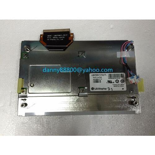 Brand new Harma Becker LGdisplay LB070WV1-TD01 LB070WV1-TD17 LCD module 7" display for Mercedes W204 car navigation audio system