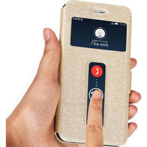 Flip Cover for Lenovo Vibe C A2020 Case Magnetic Window Flip Leather Case for Lenovo A2020 A2020a40 DS A 2020 Phone Bag & Cases