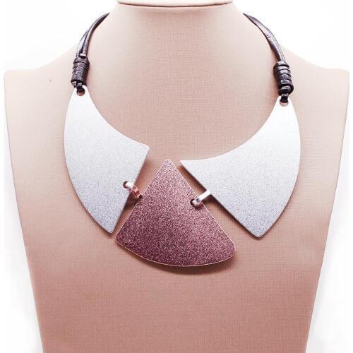 D&D New Jewelery Girl Necklace Birthday Gift Women Sexy Leather Necklace Kolye Choker Chain Bondage Neck Pendants