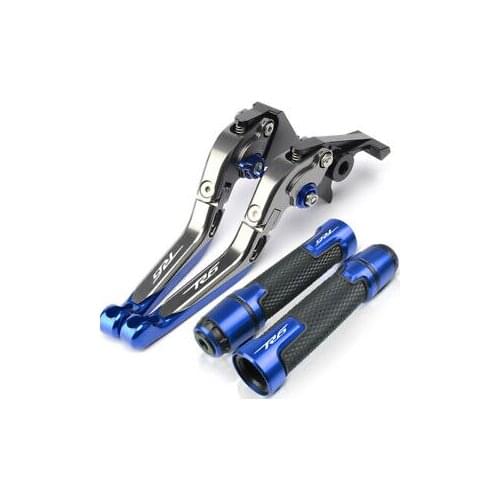 For YAMAHA YZF-R6 YZFR6 1999-2018 Motorcycle Handle Grips Brake Clutch Levers Sets Handlebar brake clutch handle
