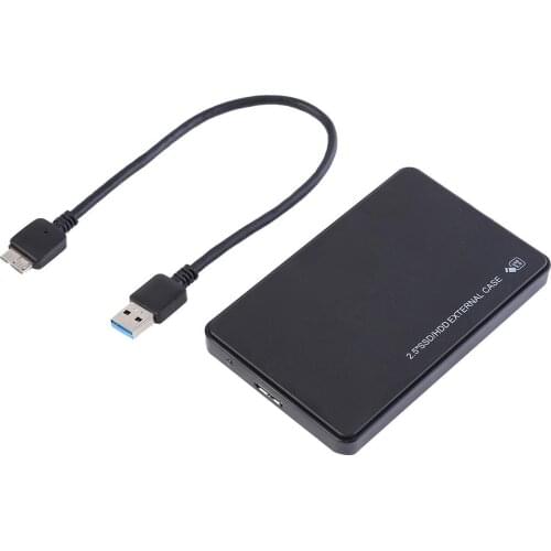2.5 inch USB3.0 Hard Disk Box Enclosure SATA HDD SSD Mobile External Case 5GB/s transmission speed For Notebook Desktop PC