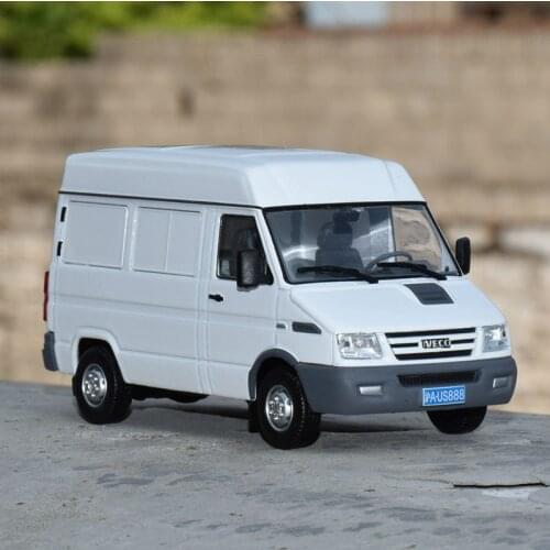 Diecast 1:43 Scale IVECO DAILY Classic Freight Car Alloy Simulation Car Model Adult Collection Decoration Gifts Toys for Boys