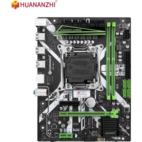 HUANANZHI X99 8M F Motherboard Intel XEON E5 LGA2011-3 All Series DDR4 RECC NON-ECC Memory NVME USB3.0 SATA