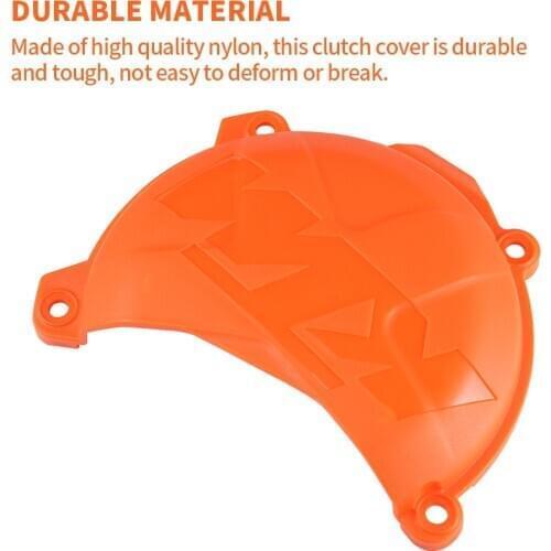 TiOODRE Motorcycle Orange Clutch Case Cover Guard Protector for KTM 250 300 EXC SX XC XC-W 2013-2016 Motorcycle Clutch Protector