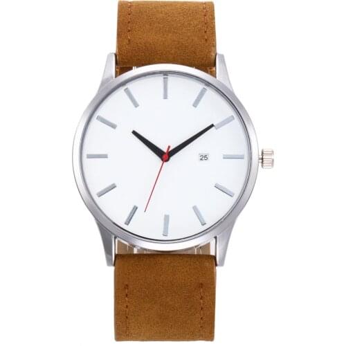 Watch the Korean tide temperament military watches men table calendar watch students watch wholesale fashion belt watch