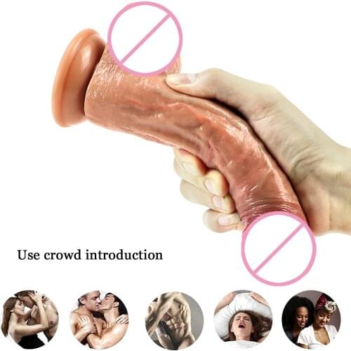 New Anal Plug Strap on Dildos Womens Wear Simulation Penis To Become Sex Toys Lala Solid Wear Penis Masturbator Backyard Toys