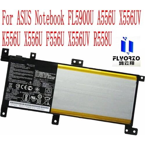 100% New High Quality 7.6V 38WH C21N1509 Battery For ASUS Notebook FL5900U A556U X556UV K556U X556U F556U X556UV R558U Laptop