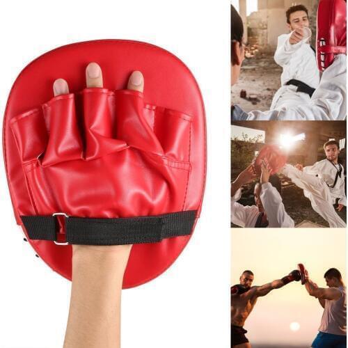 Boxing Gloves Pads for Muay Thai Kick Boxing Karate Taekwondo Mitt MMA Training PU foam boxer hand target Pad Focus Punch Pad