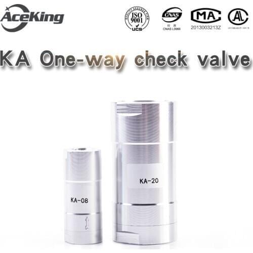 Pneumatic components one-way throttle valve air compressor accessories a one-way valve KA - 06/08/10/15/20/25/32/40/50