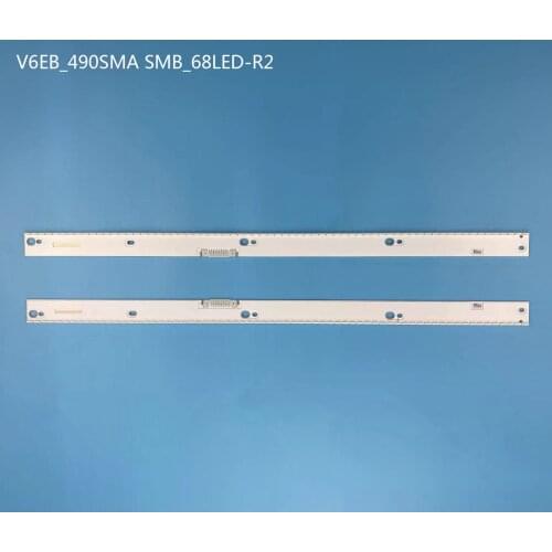 2 PCS LED backlight strip for Samsung UE49KS7000 UE49KS7500 UE49KS8000 UE49KS9000 UN49KS8000 UN49KS9000 BN96-39527A 39528A