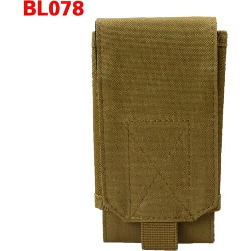 Durable Tactical Water Resistance Cell Phone Bag Pouch Waist Phone Bag Mobile Phone Pouch for 5-6 inch Smart Phones