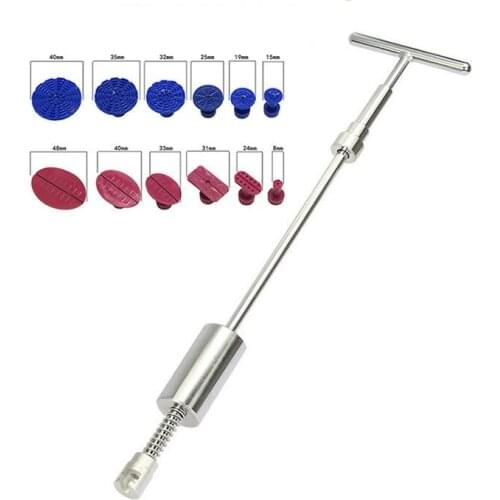 Durable Paintless Dent Removal Tool Sag Set Pit Repair Free Gold Dent Repair T-Tie Puller Tabs Hand Tool