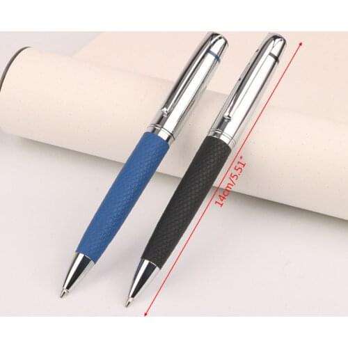 Luxury Ballpoint Pen Business Signature Business Office Supplies Student Stationery Leather Writing Gift Drop shipping