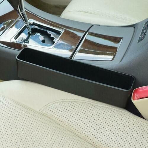 Universal Auto Car Seat Gap Storage Box Organizer Cup Drink Crevice Pocket Stowing Holder Interior Convenient Accessories