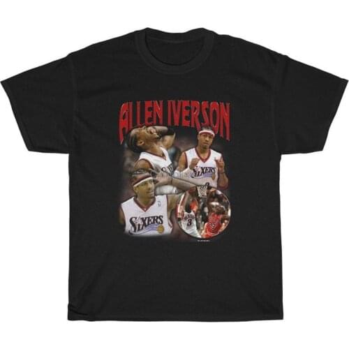 Allen Iverson Bootleg Vintage Tee Short Sleeve Unisex