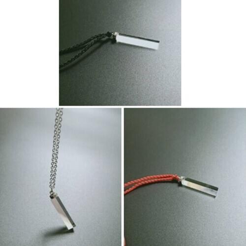 Magic Triangular Prism Crystal Suncatcher Pendant Clear Optical Glass Rainbow Maker Crystal Pendant Necklace Jewelry