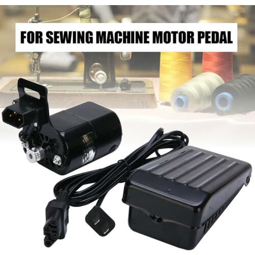 High quality 180W Small Motor And Foot Pedal for Sewing Machine 220V Durable Powerful