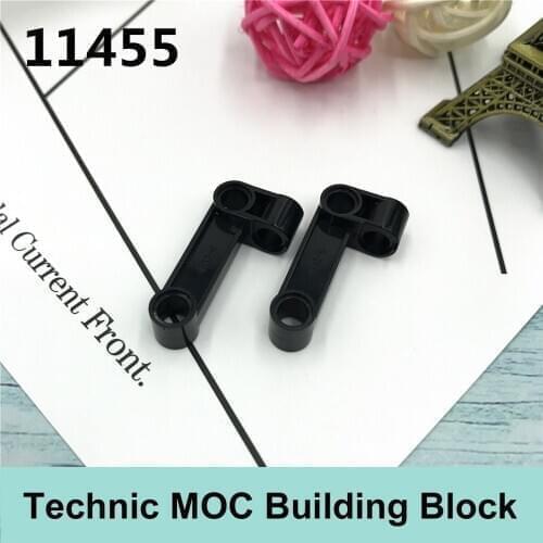 10PCS Technology Building Blocks Parts Compatible with Major Brand Moc Parts 11455 6019986 2x4 Bolt Connector Gifts Toys