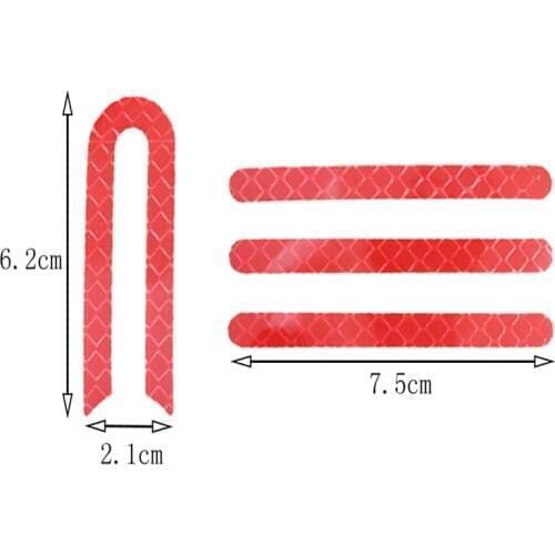4PCS Front Rear Wheel Tyre Cover Protective Shell Reflective Sticker For XiaoMi M365 Electric Scooter Accessories