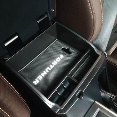 Car Central Armrest Box Car Center Console Armrest Box Glove Box For Toyota Hilux AN120 AN130 Toyota Fortuner An160 2016-2018