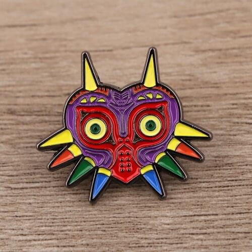 BG1388 Owl Game Brooches Enamel Pins Lapel Pins Badges Cartoon Jewelry Brooches Pin Clothes Decoration Gifts