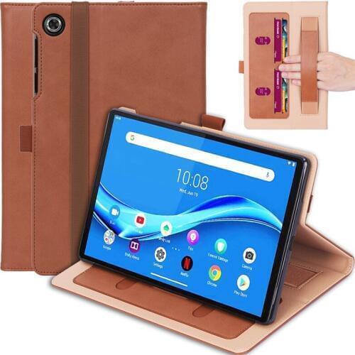 Tablet for Funda Lenovo Tab M10 Plus Case 10.3" Luxury PU Leather Flip Cover For Lenovo Tab M10 FHD Plus Case TB-X606F TB-X606X