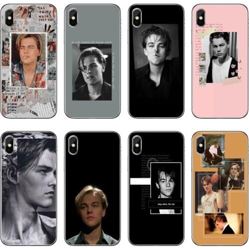 Leonardo Dicaprio young Accessories Phone Case For Huawei P40 P30 P20 Pro P10 P9 Lite Y5 Y6 Y7 Y9 P Smart Plus 2018 2019