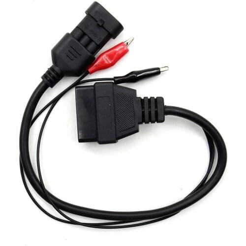 For Fiat 3pin Lancia FOR Alfa Romeo 3 pin OBD2 OBD 16 pin tool adapter cable