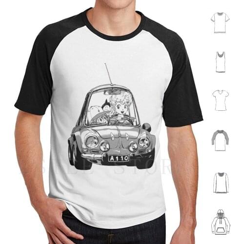 Dr Slump Slump Alpine T Shirt Cotton Men Diy Print Kangoo Koleos Captur Sandero Master Espace Fluence Kwid Car Logan Clio 2019