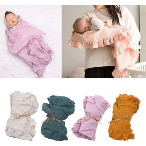 85x65cm Cotton Baby Towel Scarf Swaddle bath Towel Newborns Handkerchief Bath Feeding Face Washcloth Wipe Baby Receiving Blanket