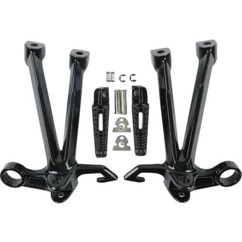 Brand New Rear Footrest Foot Pegs Bracket Set For SUZUKI GSXR1000 2007-2008 07